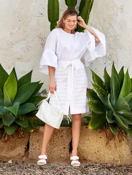 Выкройка: Юбка с бантом