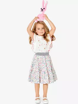 Выкройка: Юбка с ярусами