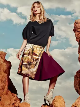 Выкройка: Юбка с втачными клиньями