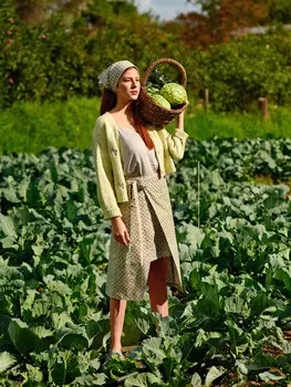 Выкройка: Юбка с запахом