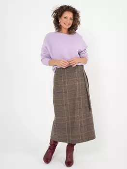 Выкройка: Юбка с запахом