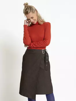 Выкройка: Юбка с запахом