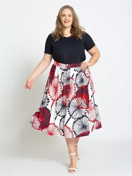 Выкройка: Юбка с застежкой на пуговицы