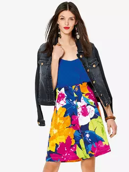 Выкройка: Юбка-шорты расклешенного силуэта