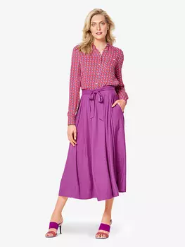 Выкройка: Юбка со складками