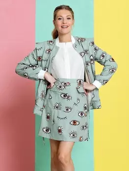 Выкройка: Юбка-трапеция