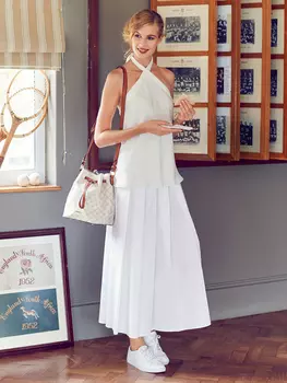 Выкройка: Юбка в круговую складку