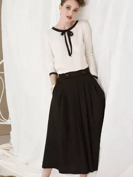 Выкройка: Юбка в складку