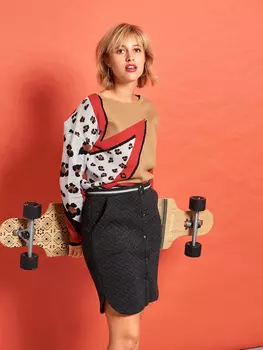 Выкройка: Юбка в спортивном стиле