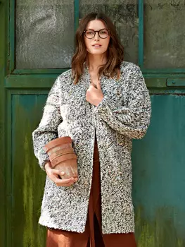 Выкройка: Кардиган букле