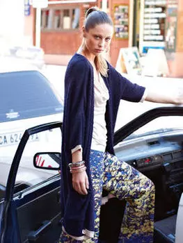 Выкройка: Кардиган с рукавами 3/4