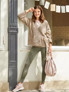 Выкройка: Кардиган с запахом