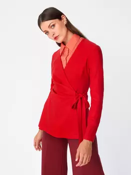 Выкройка: Кардиган с запахом