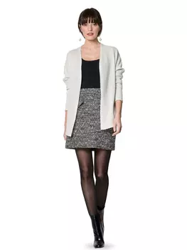 Выкройка: Кардиган со скошенными полочками