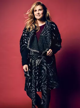 Выкройка: Кардиган в стиле пэчворк