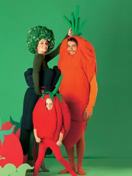 Выкройка: Карнавальный костюм «Помидор»