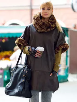 Выкройка: Казакин из натуральной кожи