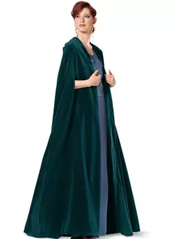 Выкройка: Кейп расклешенного силуэта