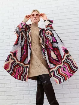 Выкройка: Кейп широкого кроя