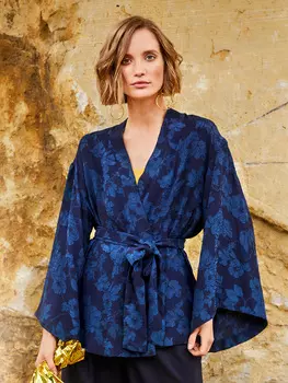 Выкройка: Кимоно с запахом