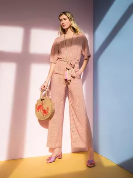 Выкройка: Кобинезон с рукавами «летучая мышь»