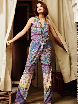 Выкройка: Комбинезон без рукавов