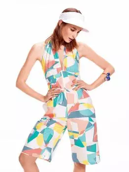 Выкройка: Комбинезон длиной до колен