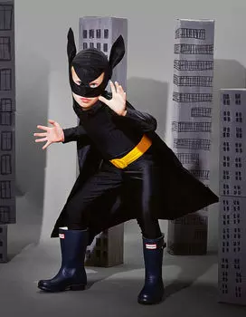 Выкройка: Комбинезон, накидка, ремень и маска