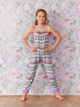 Выкройка: Комбинезон с бретелью-петлей