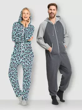 Выкройка: Комбинезон с капюшоном