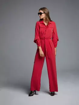 Выкройка: Комбинезон с необычными двойными рукавами