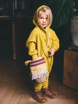 Выкройка: Комбинезон с рукавами реглан для девочки