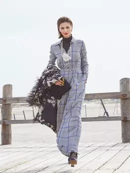 Выкройка: Комбинезон с широкими брюками