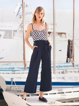 Выкройка: Комбинезон с укороченными брюками