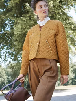 Выкройка: Короткая стёганая куртка