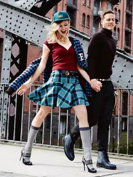 Выкройка: Короткая юбка-колокол