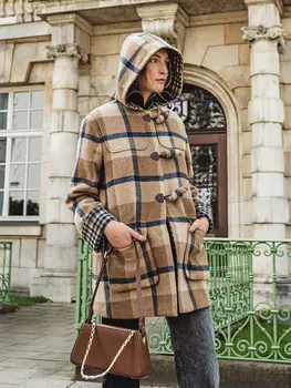 Выкройка: Короткий дафлкот