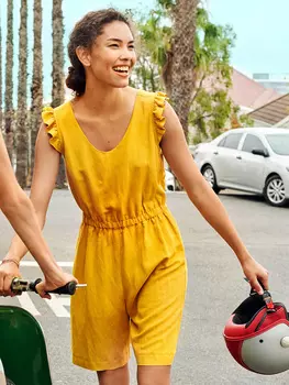 Выкройка: Короткий комбинезон