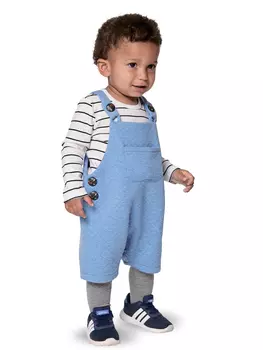 Выкройка: Короткий полукомбинезон