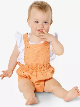 Выкройка: Короткий полукомбинезон