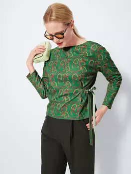 Выкройка: Короткий пуловер