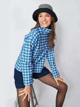 Выкройка: Короткий пуловер