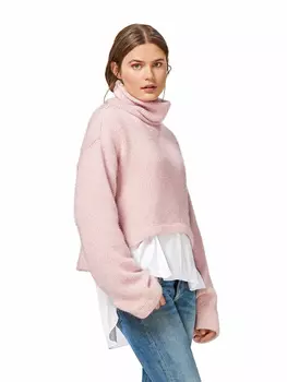 Выкройка: Короткий пуловер