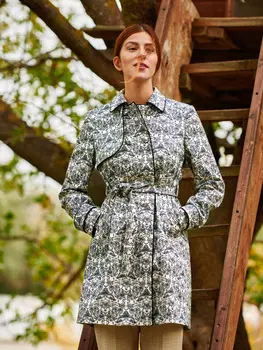 Выкройка: Короткий тренчкот