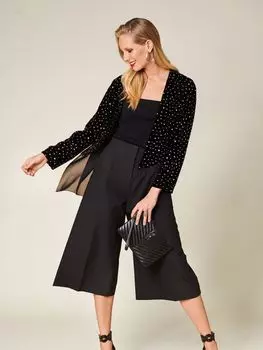 Выкройка: Короткий жакет из бархата