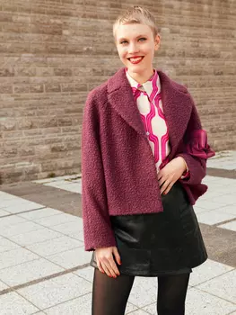 Выкройка: Короткий жакет с рукавами реглан