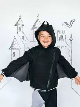 Выкройка: Костюм Летучей Мыши