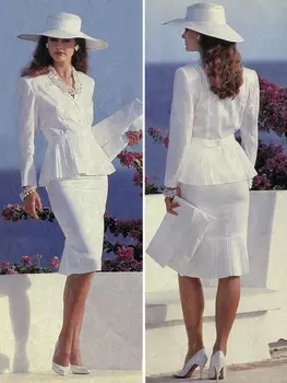 Выкройка: Костюм: жакет и юбка