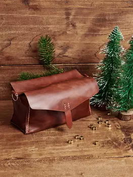 Выкройка: Кожаная сумка