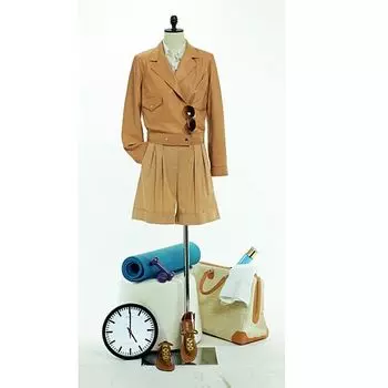 Выкройка: Кожаный блузон